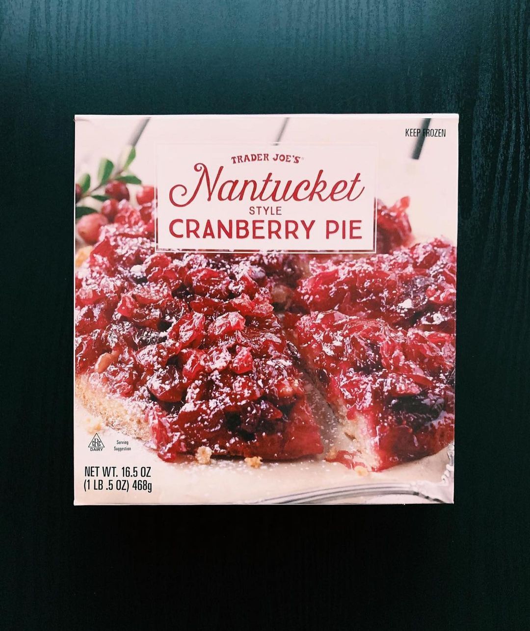 Nantucket Style Cranberry Pie: 7.5/10
...